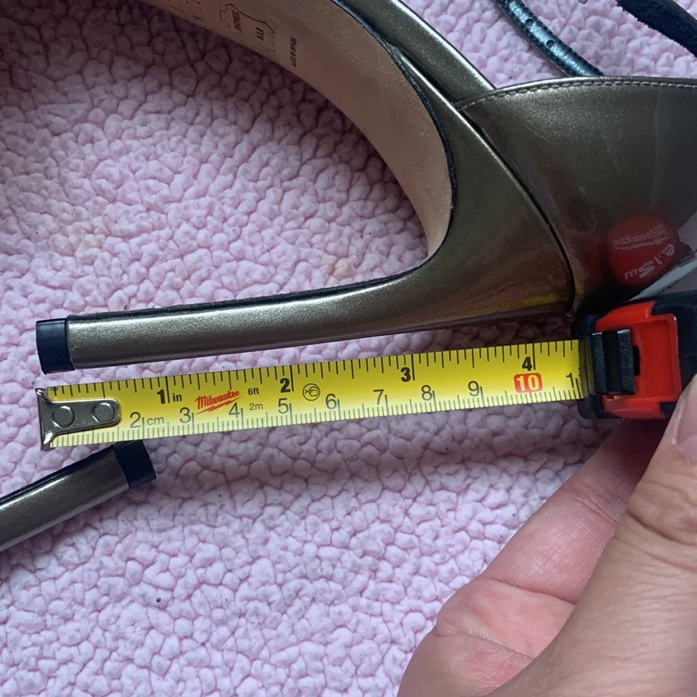 Stuart Weitzman clear leather